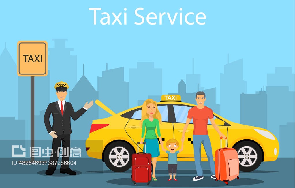 黄色出租车 城市中的租赁服务与司机角色